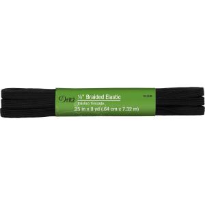 imageDritz 14quot Black Braided Elastic