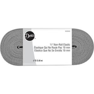 imageDritz 34quot Gray 6 Yards NonRoll Sewing Elastic