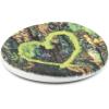 imageDritz Round Heart Light Green 3 Sustainable Coconut Buttons 30mm 1316quot 3 CountLight Green