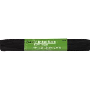 image:imageDritz 34 Braided Elastic 3Yards Long Black