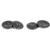 image:imageDritz 15mm and 17mm Black Waistband Buttons 10 Count Pack of 1
