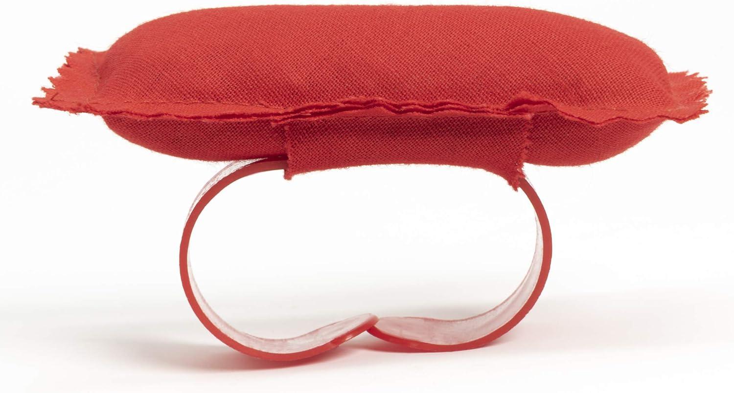 image:imageDritz Wrist Pin Cushion with Adjustable Strap Assorted Colors Blue amp Red One Size Fits All 1 Count