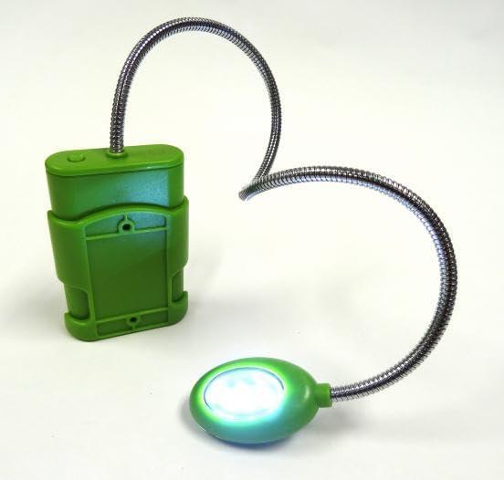 image:imageDritz Flexible LED Light FreeStanding and ClipOn 1 Count Assorted Colors Blue Pink or Green